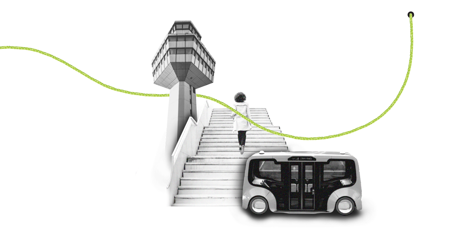 Al solutions are transforming air traffic control and public transit systems by powering autonomous shuttles.